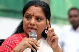 Kavitha from BRS MLC calls on Congress Government to repeal GO 3