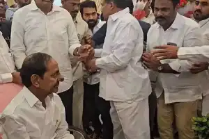 KCR Sworn in as MLA
