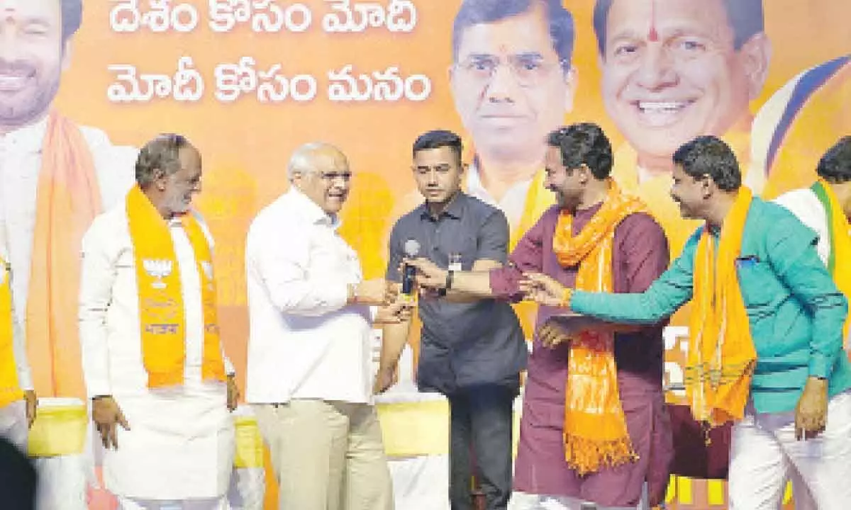 Kishan and Laxman urge voters to reject corrupt Congress and BRS and support Modi