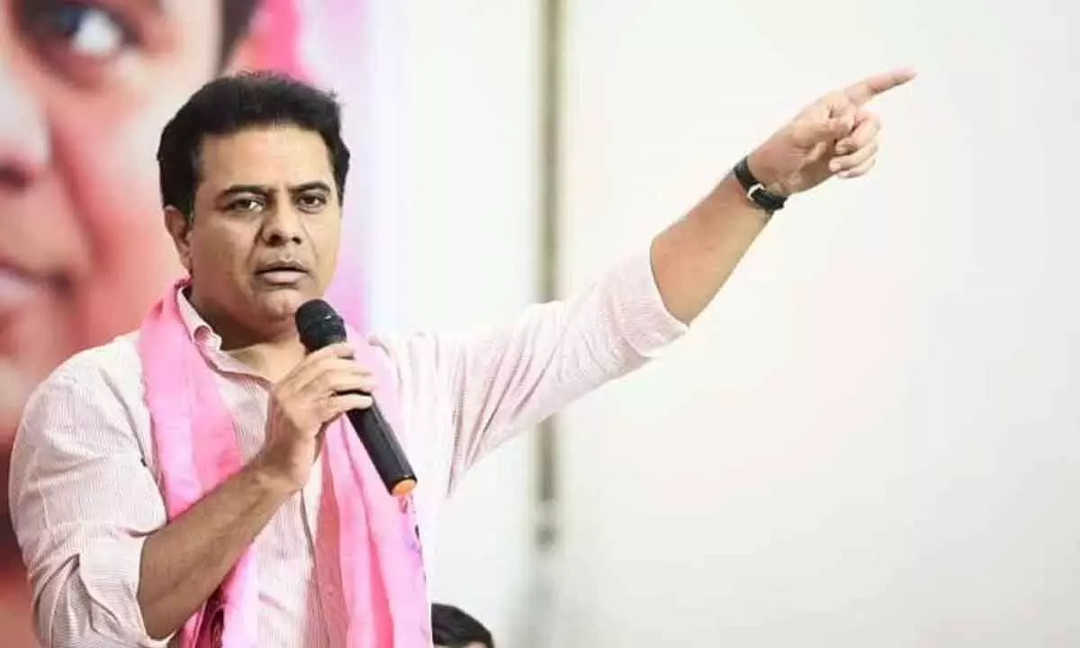 KTR meets with family of late MLA Lasya Nandita to offer condolences