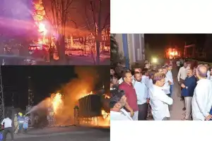Major fire at substation causes power outage in Siddipet