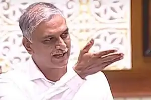 Ministers and Harish Rao engage in heated exchange over Krishna water allocation and projects