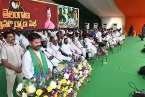 Revanth challenges BRS to overthrow Congress government