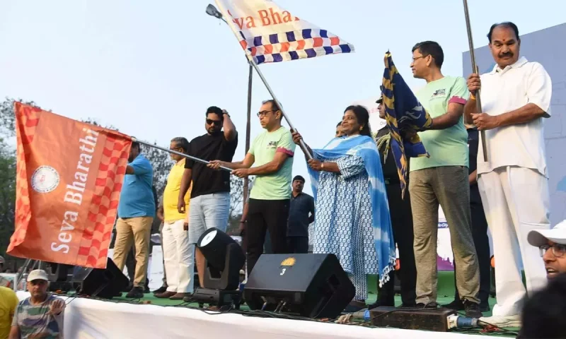 ‘Run For A Girl Child’ 8th edition organized by Seva Bharathi Telangana.