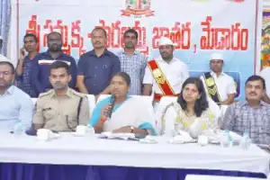 Seethakka emphasizes the need for top-notch facilities at Jatara for devotees