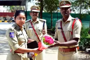 SP Riti Raj examines rural police station crime rate