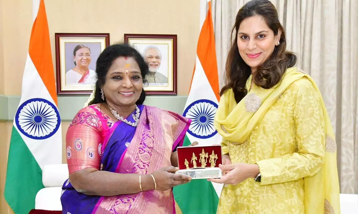 Upasana Konidela and Tamilisai Soundararajan Join Forces for Telangana’s Tribal Welfare