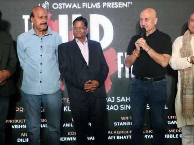 Anupam Kher Unveils the First Look of Shree Ostwal Films Hindi Film ‘The UP Files’