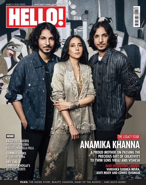 Fashion’s Modern Muse Anamika Khanna Graces the Cover of HELLO! India