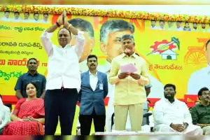 Chandrababu nominates Vemireddy as TDP candidate for Nellore MP seat after MPs and MLA switch parties from YSRCP