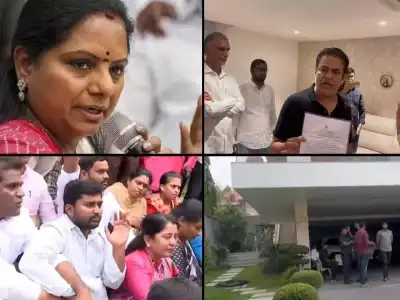 Daughter of former chief minister K Chandrasekhar and BRS MLC detained by authorities (Live Update)