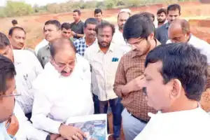 Development works initiated by Ponguleti Srinivas Reddy and Tummala Nageswara Rao in Khammam