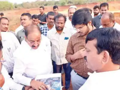 Development works initiated by Ponguleti Srinivas Reddy and Tummala Nageswara Rao in Khammam