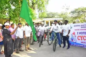District Collector urges Mulugu to achieve highest voting percentage