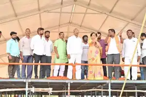 DK Aruna encourages district residents to attend PM’s meeting in Nagarkurnool.