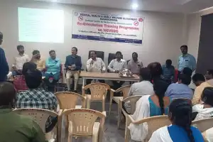 Dr. Amar Singh Naik, Additional Director, emphasizes the need for increased awareness of insect-borne diseases among the public.