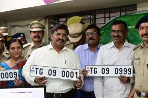 New TG Fancy vehicle number auctioned for 30 Lakhs
