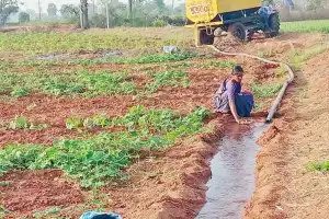Farmers demand justice as borewells seized