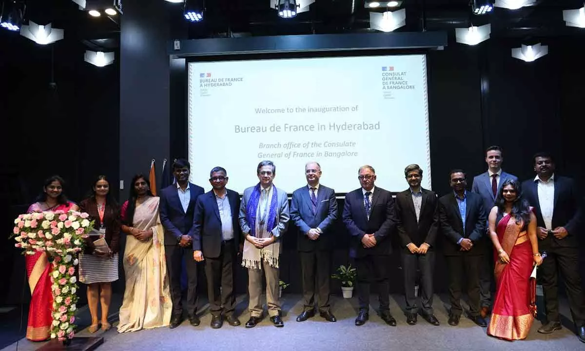 French Ambassador opens French office at T-Hub in Hyderabad