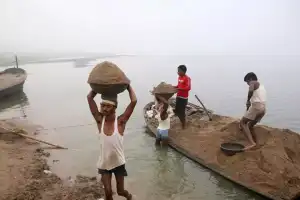 Government offers free access to sand for villagers