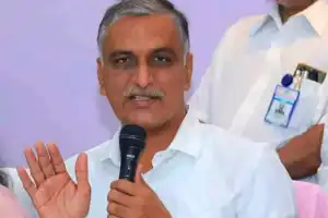 Harish condemns Kavitha’s arrest as undemocratic, illegal, and immoral.