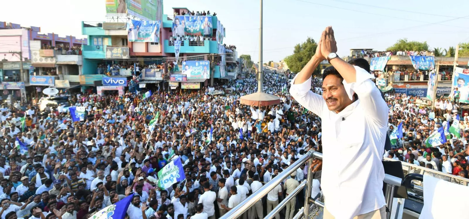 Jagan Reddy kicks off campaign in Proddatur, calls out sisters for supporting Chandrababu Naidu