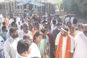 Kishan Reddy Opens Wedding Hall at 1000 Pillar Temple