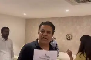 KTR Condemns Arrest Without Transit Warrant and Alleged Violation of Supreme Court Directive
