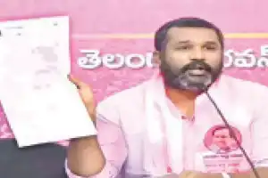 Leader of BRS in Hyderabad claims phone confiscated for social media post about Indiramma Rajyam