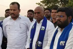 Leaders of BSP participate in polio vaccination campaign.