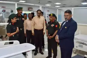 Military Hospital receives ‘Critical Care Beds’ from BDL