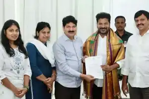 MLA Tellam Venkatarao of BRS meets with CM Revanth Reddy to discuss development concerns