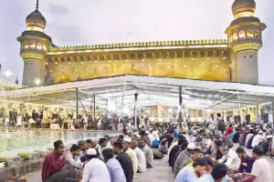 Muslims celebrate the spirit of Ramzan with fasting and feasting