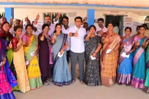 Nearly 100 percent voter turnout in Nagar Kurnool district