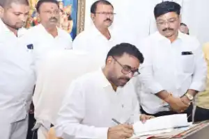 New Executive Officer of Yadadri Temple, Bhaskar Rao, Assumes Office