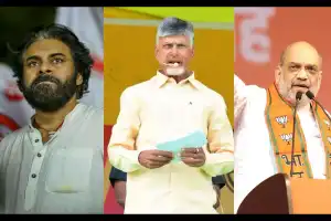 Official announcement: BJP, TDP, and Jana Sena alliance confirmed for upcoming elections, seat distribution to be finalized within two days.