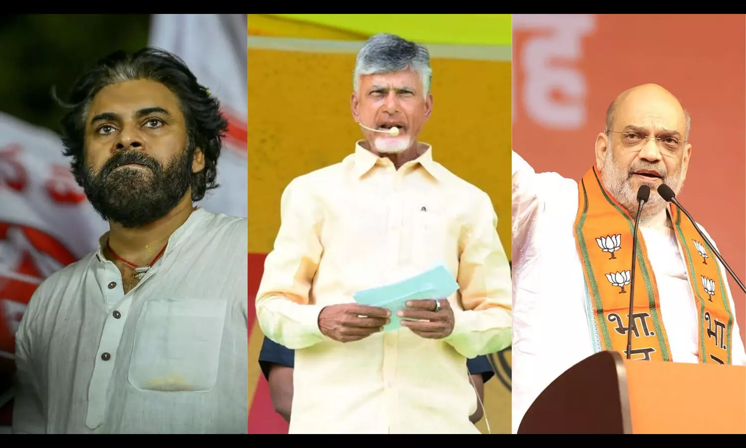 Official announcement: BJP, TDP, and Jana Sena alliance confirmed for upcoming elections, seat distribution to be finalized within two days.