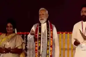 PM Modi inaugurates and lays foundation for development projects in Sangareddy