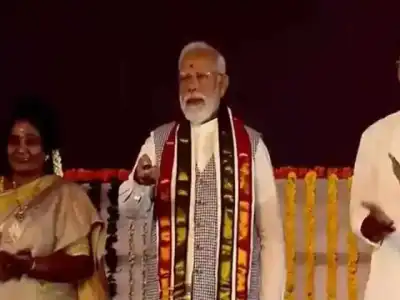 PM Modi inaugurates and lays foundation for development projects in Sangareddy