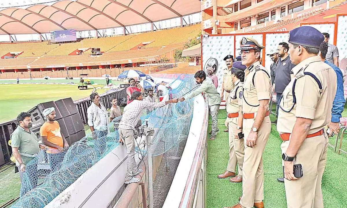 Police on high alert for security at IPL T20 matches in Hyderabad