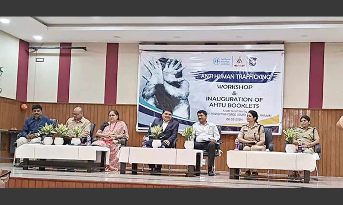 Railway Police hosts workshop to raise awareness about human trafficking