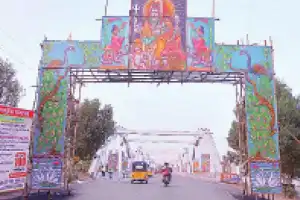 Rajanna Temple in Sircilla adorned for Maha Shivaratri festivities