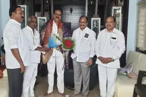 Rayala Prasad, chairman of TSWC, honored in Khammam