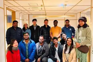Research group from University of Hyderabad visits Japan
