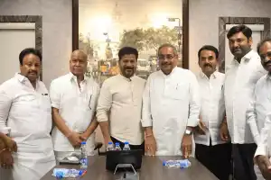 Revanth and BRS leader Badmi have a meeting