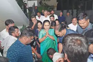 Revanth criticizes Kavitha’s arrest as a manipulative political move
