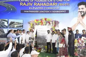 Revanth Reddy initiates elevated Corridor Project in Secunderabad, underscores focus on development objectives