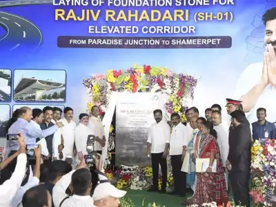 Revanth Reddy initiates elevated Corridor Project in Secunderabad, underscores focus on development objectives