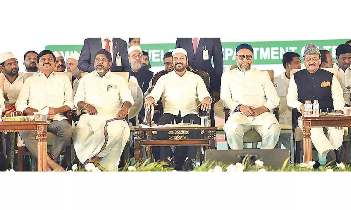 Revanth says Hindus and Muslims are like his two eyes