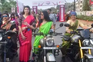 Saari Run at People’s Plaza kicked off by Nara Brahmani